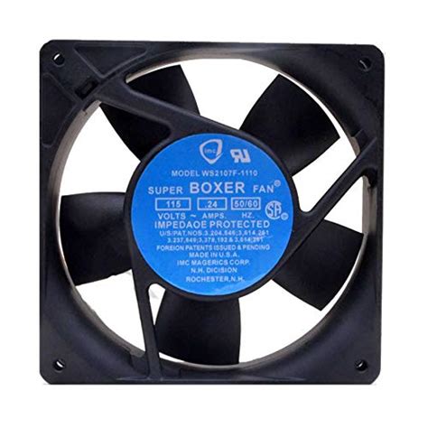 4 metal boxer fan|Cooling Fan Boxer AC115V WS2107F.